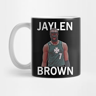 Jaylen Brown Celtics mask Mug